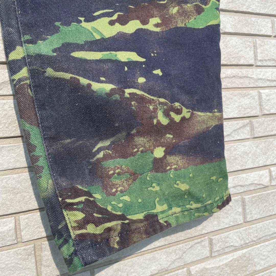 STUSSY　パンツ　34　迷彩　ダック