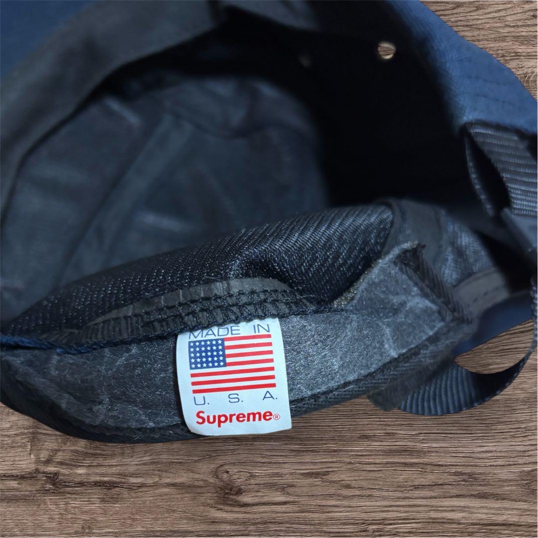 Supreme CANVAS CAMP CAP ネイビー