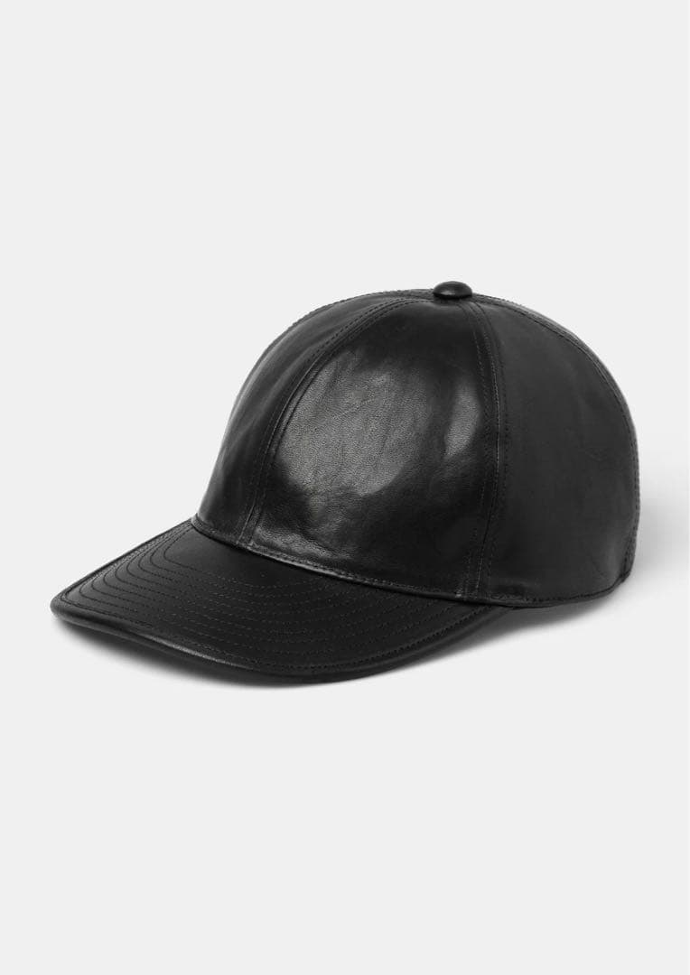 美品　UNNAMED HEADWEAR LEATHER CAP レザーキャップ
