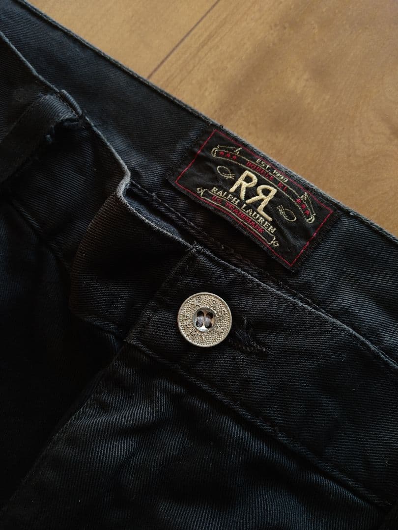 90s 初期RRL 三つ星タグ ツータックパンツ チノパン