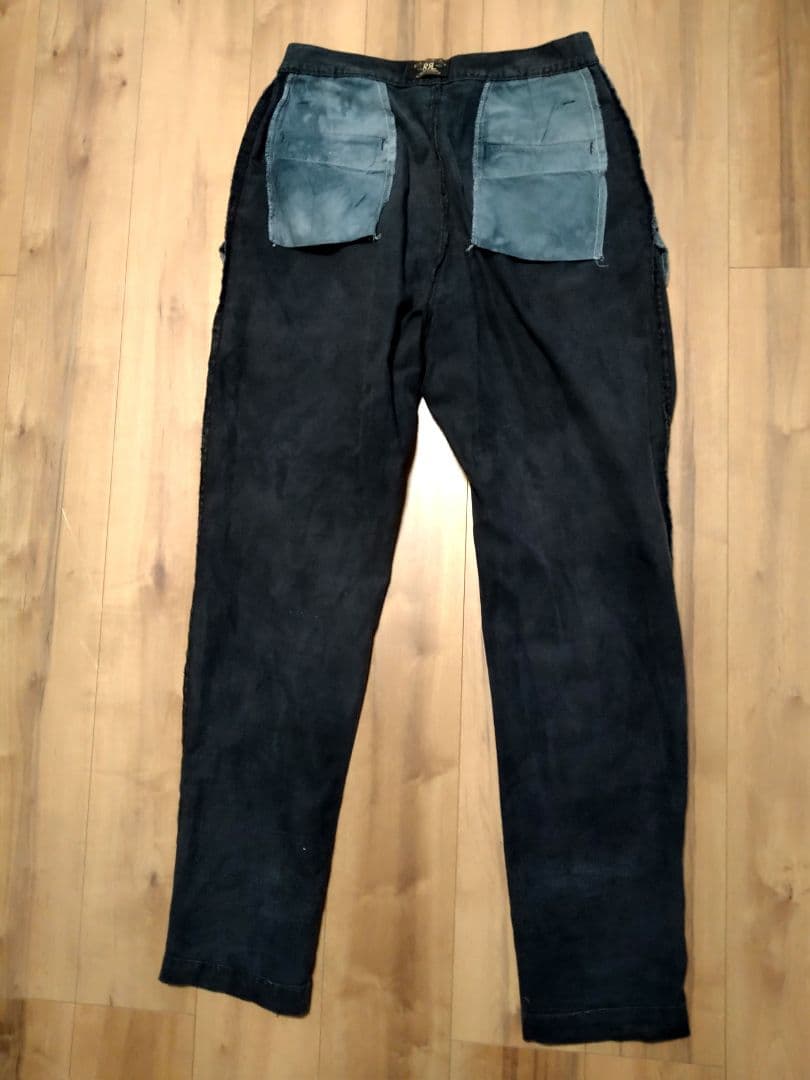 90s 初期RRL 三つ星タグ ツータックパンツ チノパン