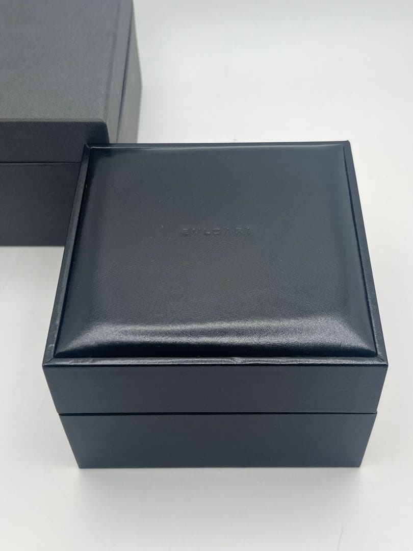 【美品】ブルガリ ソロテンポ ST30S ブラック クォーツ デイト レディース