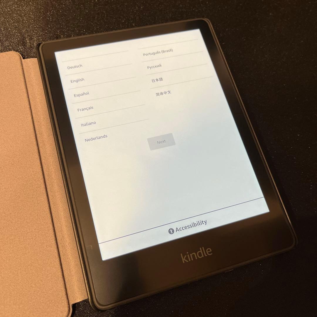 Kindle Paperwhite 第11世代 8GB 6.8インチ 純正カバー
