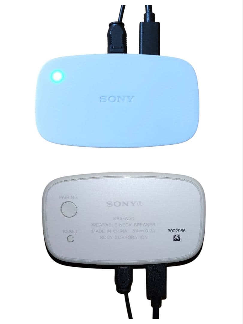 【使用僅かな美品/動作OK】ソニー　ウェアラブルネックスピーカー　SRS-WS1