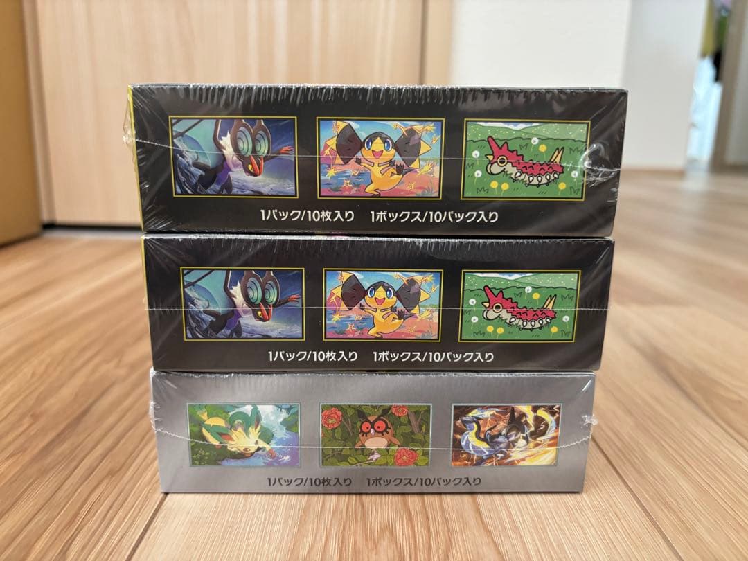 MEGAドリームex テラスタルフェスex シュリンク付き、3BOX