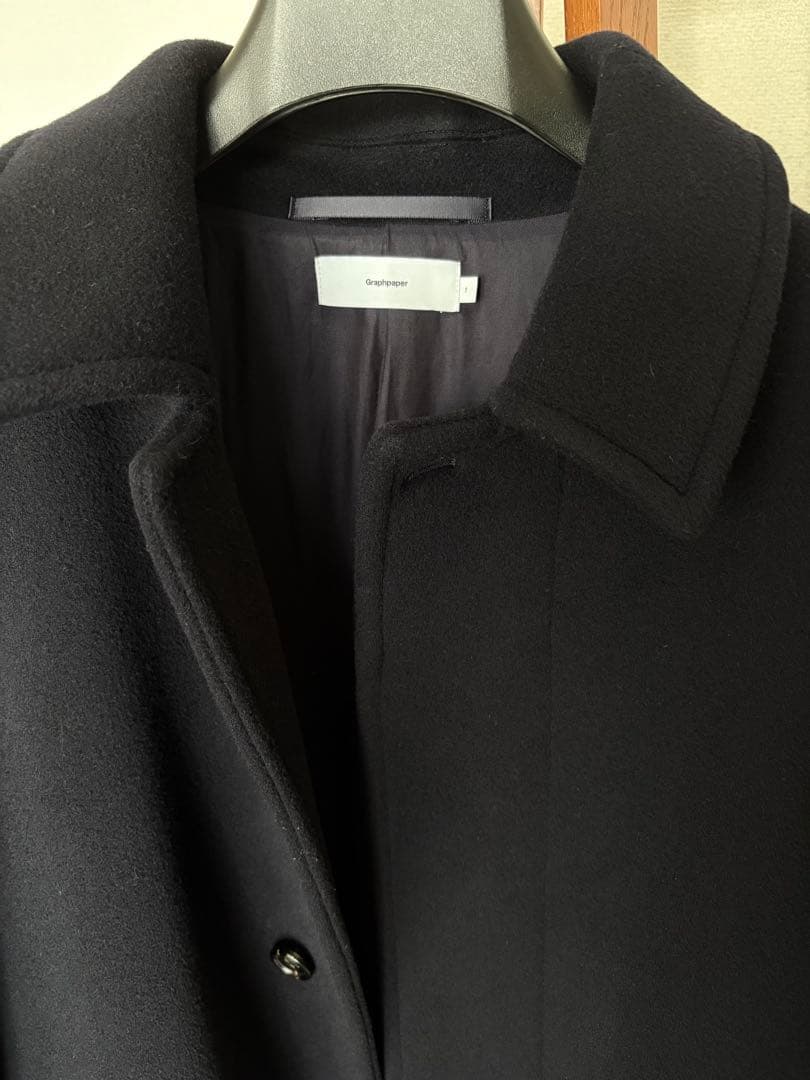 ジャケット・アウター graphpaper Wool Cashmere Melton Coat