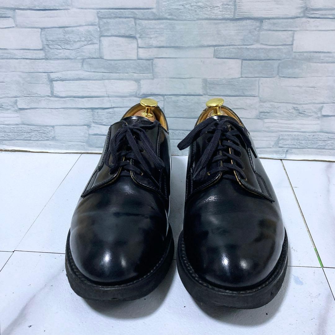 名作 Danner ダナー ポストマンシューズ D4300 ロゴ 25.5 黒