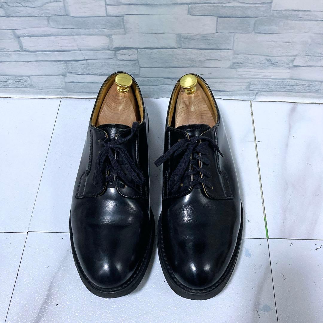 名作 Danner ダナー ポストマンシューズ D4300 ロゴ 25.5 黒