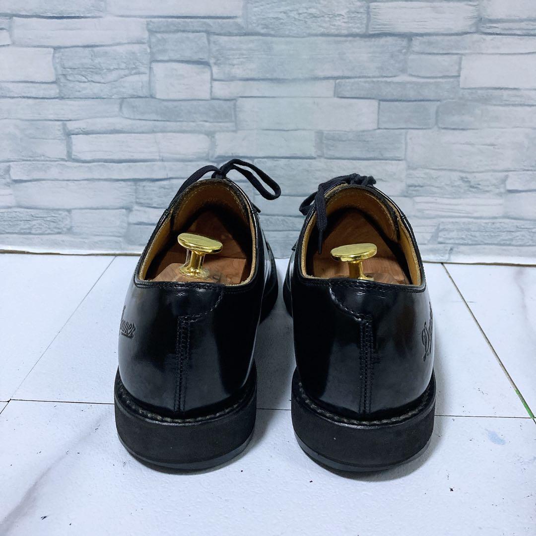 名作 Danner ダナー ポストマンシューズ D4300 ロゴ 25.5 黒