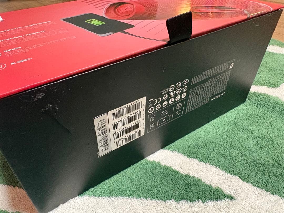 【スピーカー】JBL CHARGE 4（レッド） ワイヤレス/防水/ポータブル