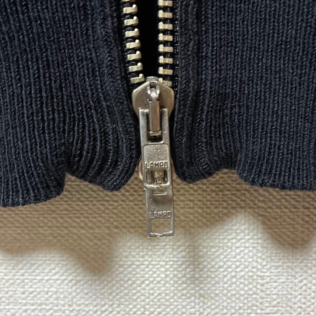 ZANONE コットンドライバーズニット ブラック イタリア製 大きいサイズ