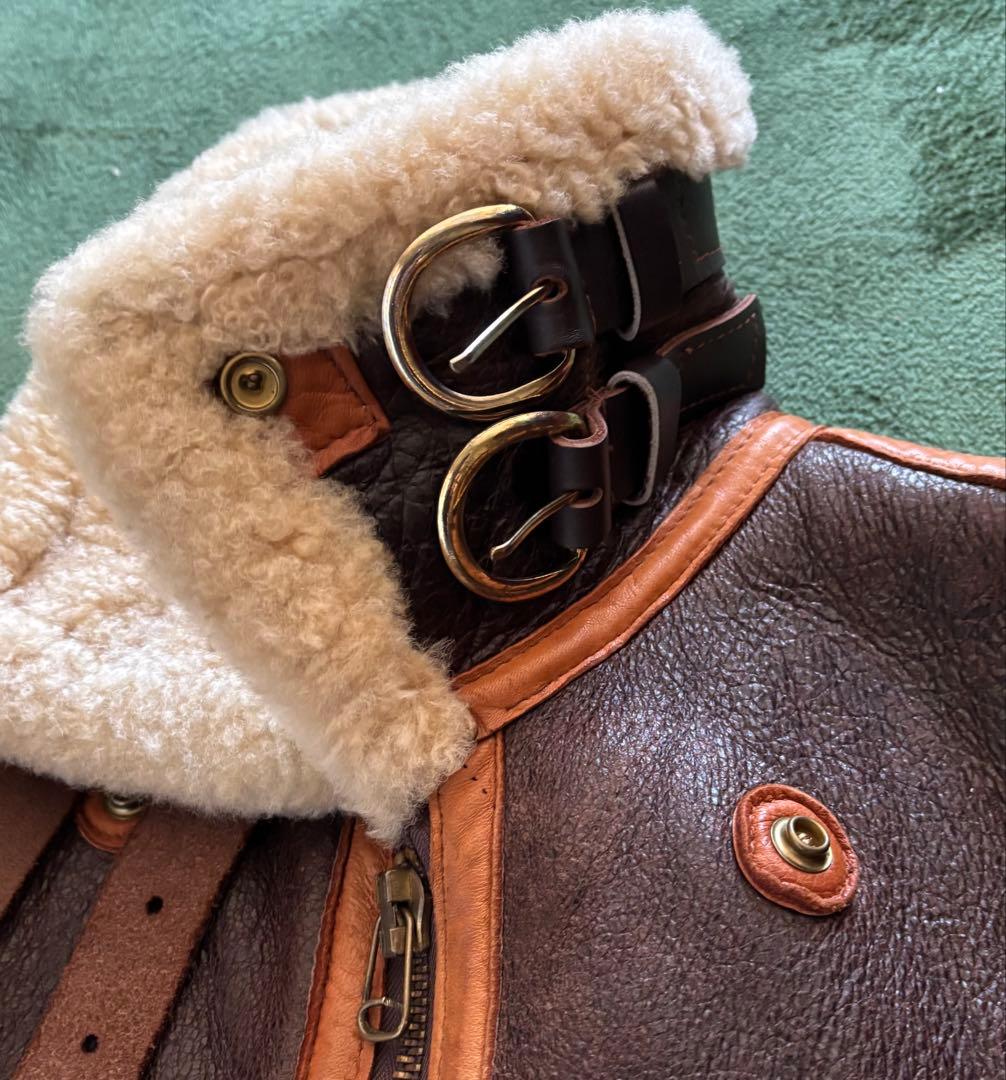 や*ね様 Schott B3ムートン(大戦モデル)サイズ36 良品