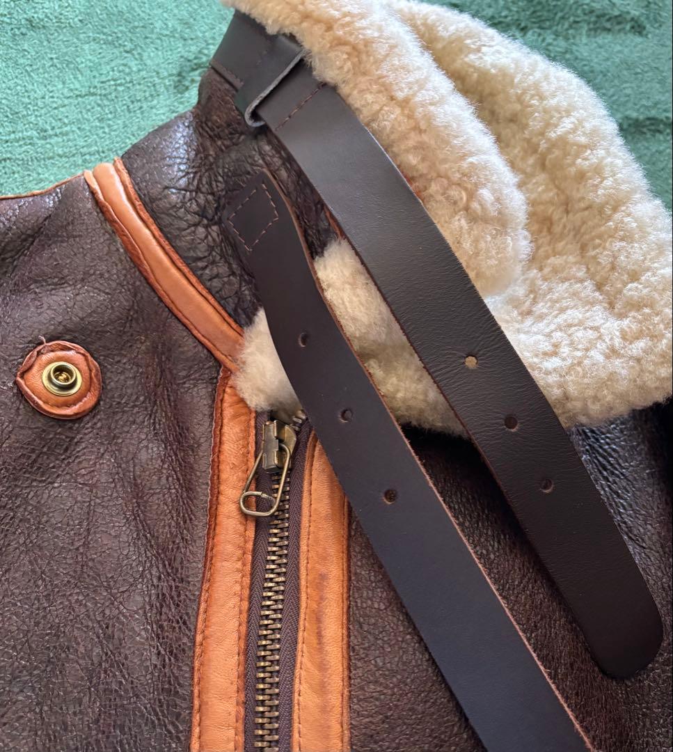 や*ね様 Schott B3ムートン(大戦モデル)サイズ36 良品