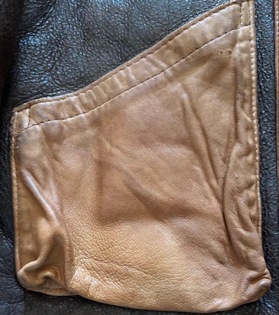 や*ね様 Schott B3ムートン(大戦モデル)サイズ36 良品