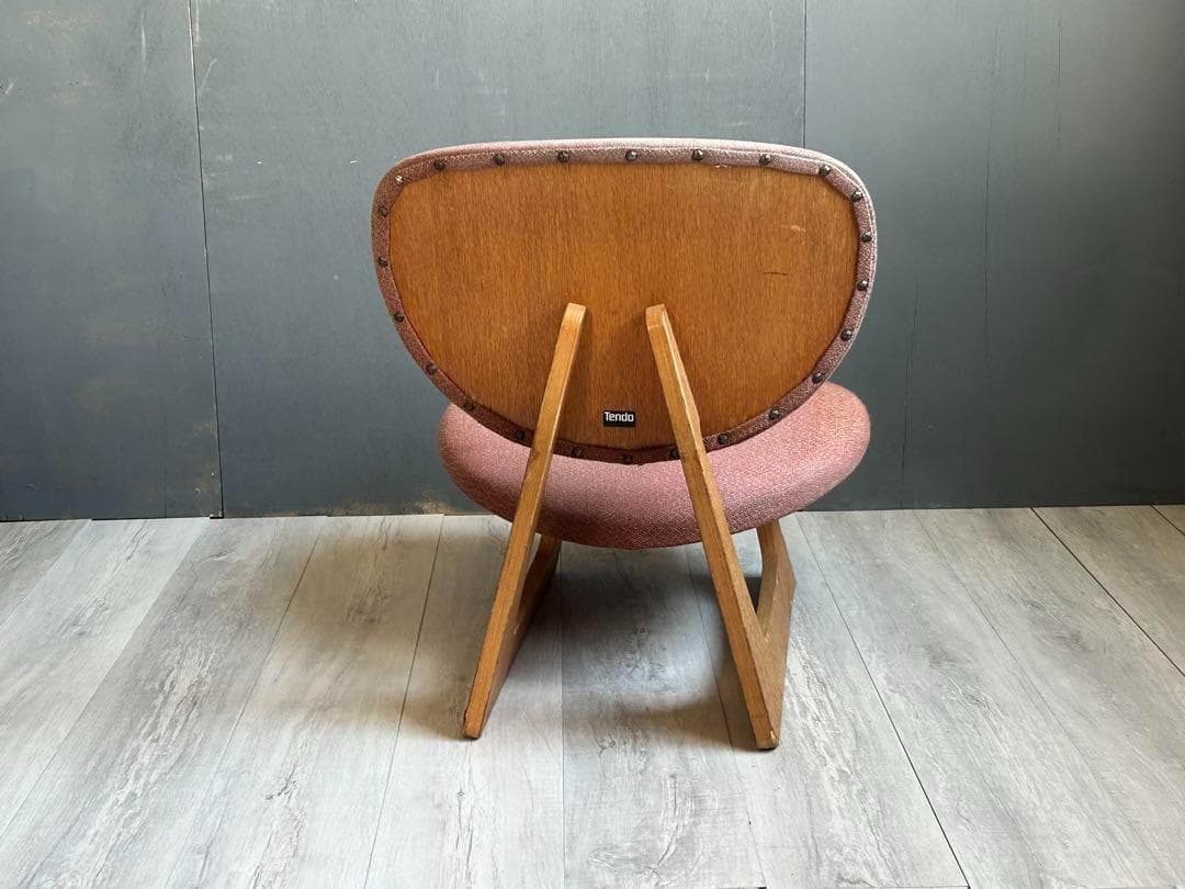 ②　希少　天童木工　長大作　低座椅子　ローチェア　TENDO ヴィンテージ　SZ