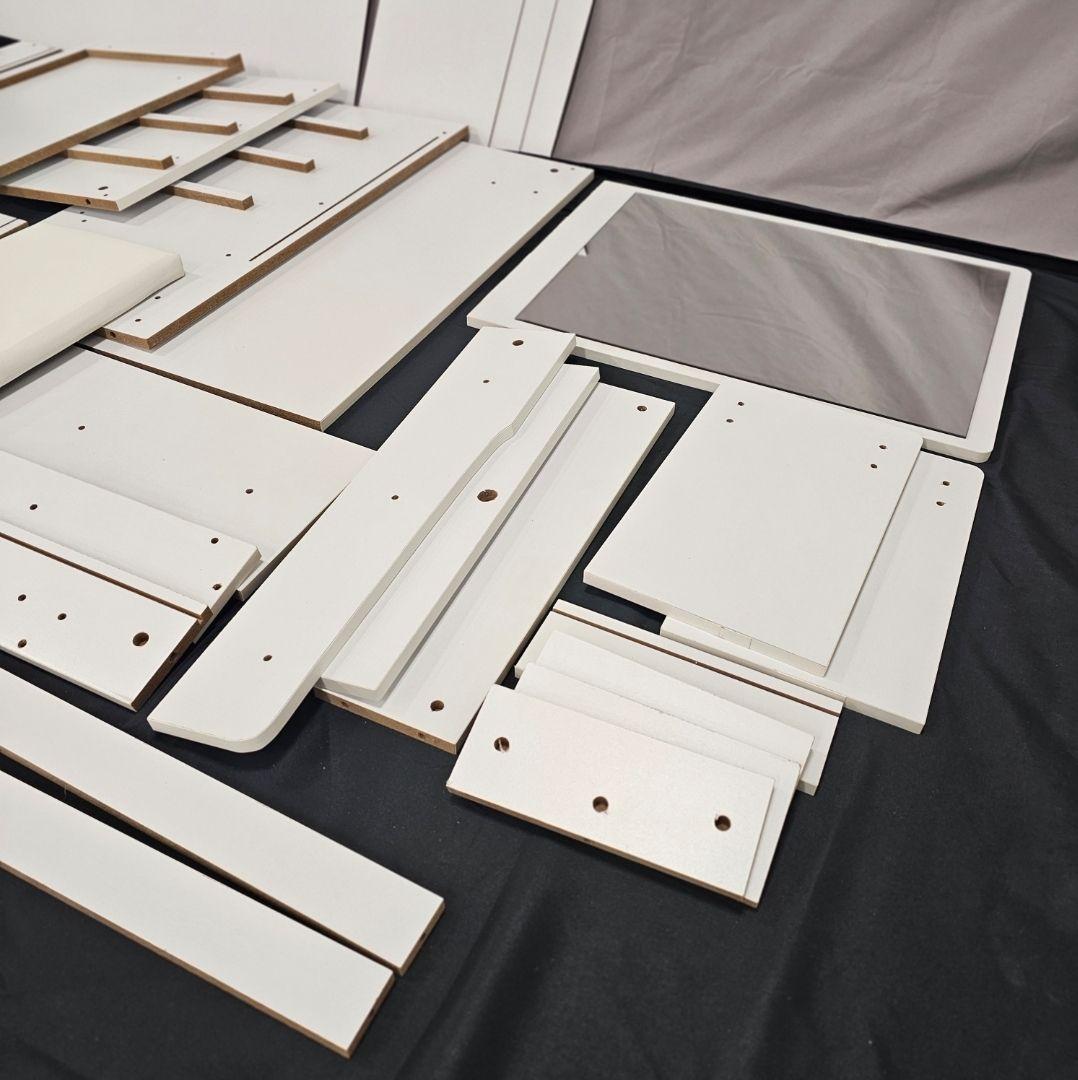 化粧台 ドレッサー 鏡台 一人暮らし 収納 省スペース 清潔感 おしゃれ