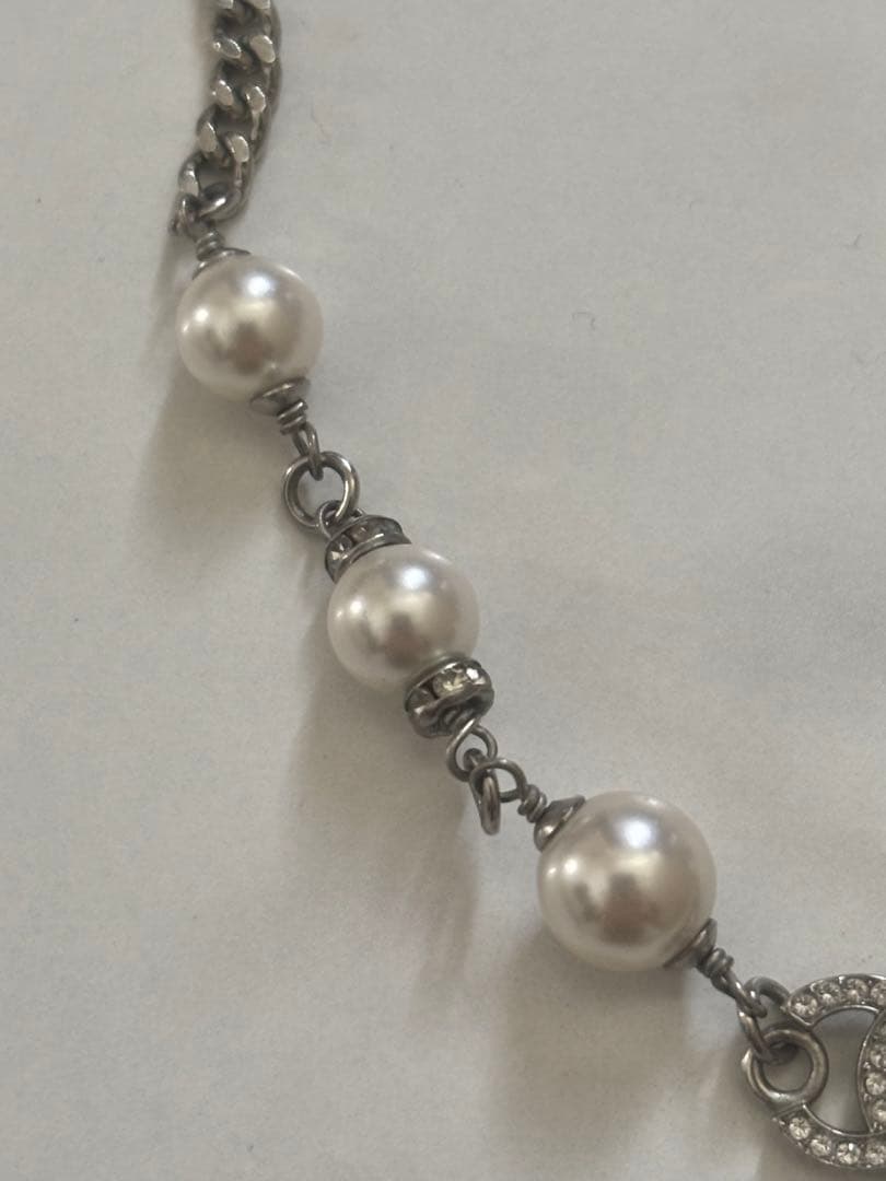 み*き様 「貴重・確実正規品・美品」CHANEL No.5シリーズパールネックレ