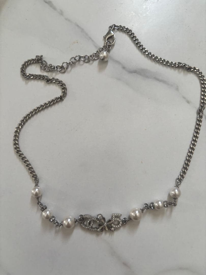 み*き様 「貴重・確実正規品・美品」CHANEL No.5シリーズパールネックレ