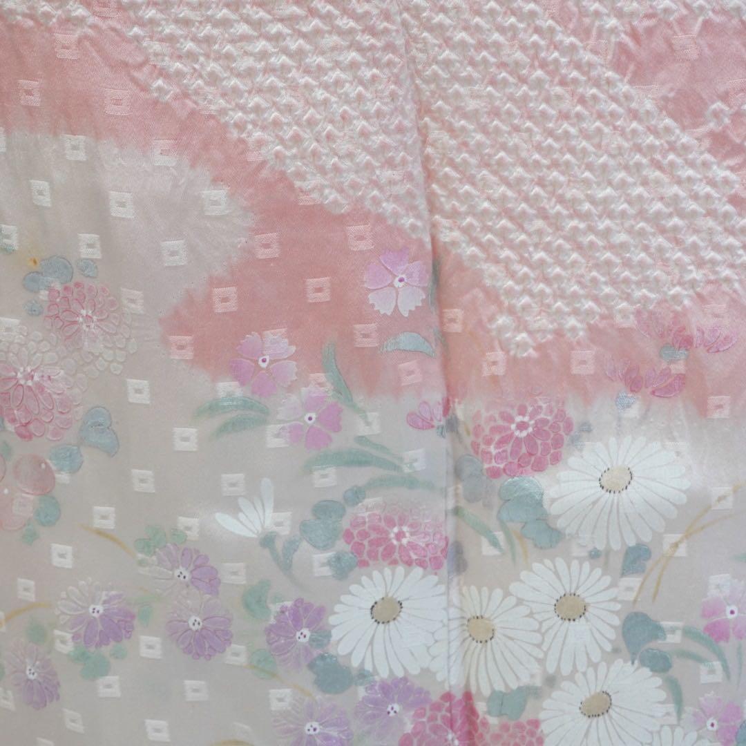 訪問着 フルセットa439Ｄ　七五三　入学式　お宮参り　結婚式　絞り