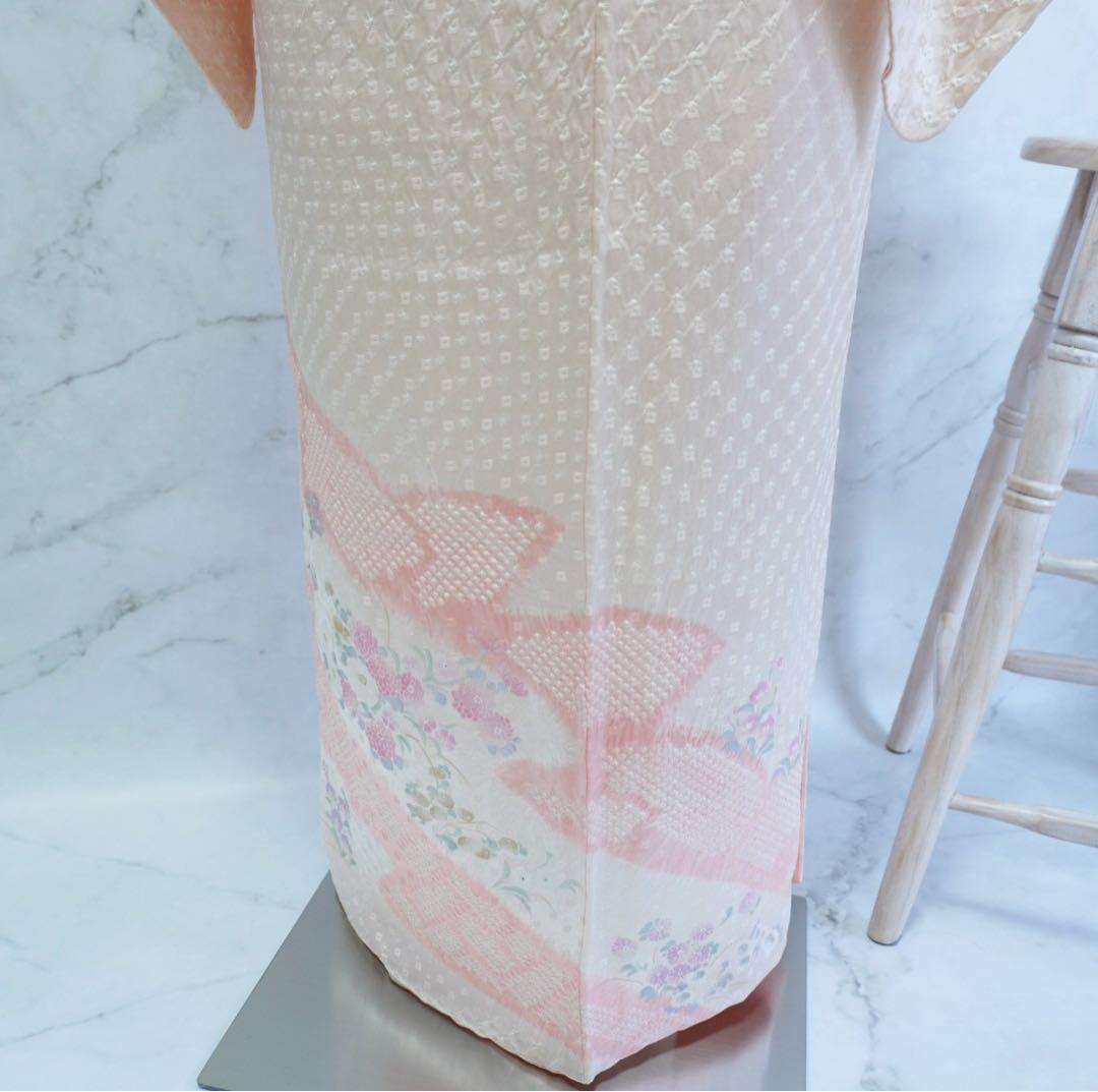 訪問着 フルセットa439Ｄ　七五三　入学式　お宮参り　結婚式　絞り