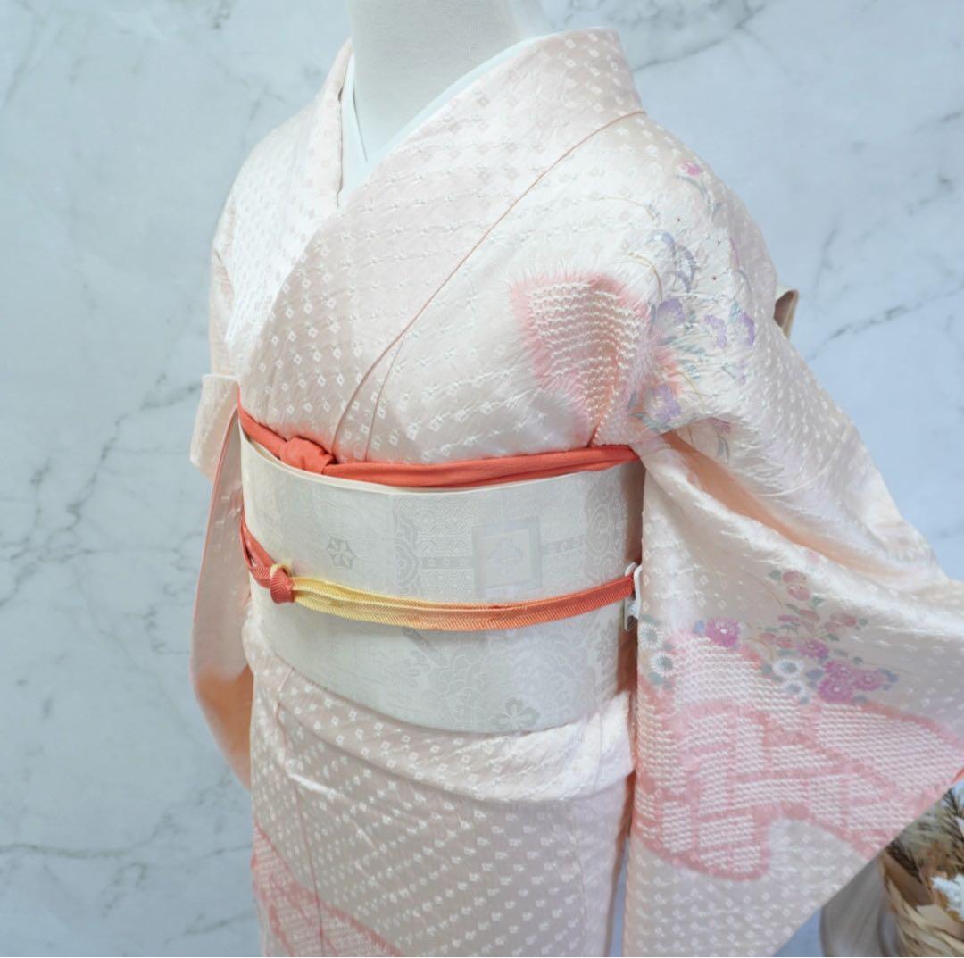 訪問着 フルセットa439Ｄ　七五三　入学式　お宮参り　結婚式　絞り