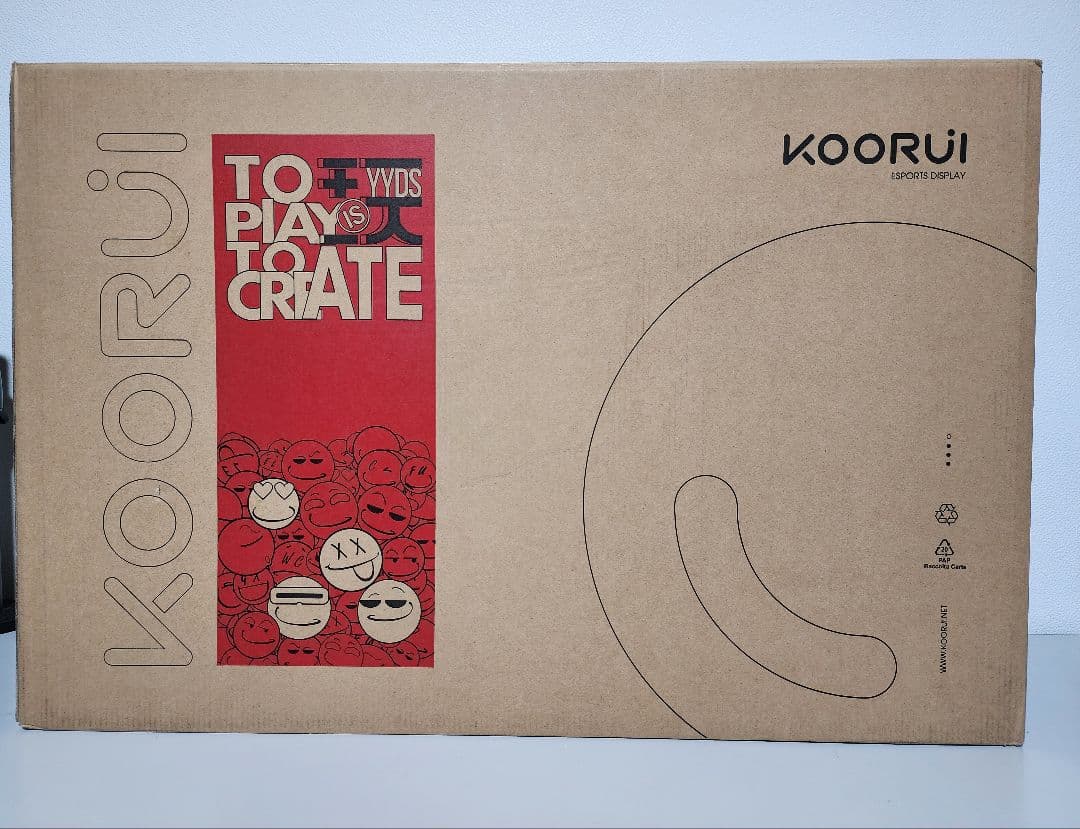 美品　KOORUI MG27H11FS 27インチ 240Hzゲーミングモニター