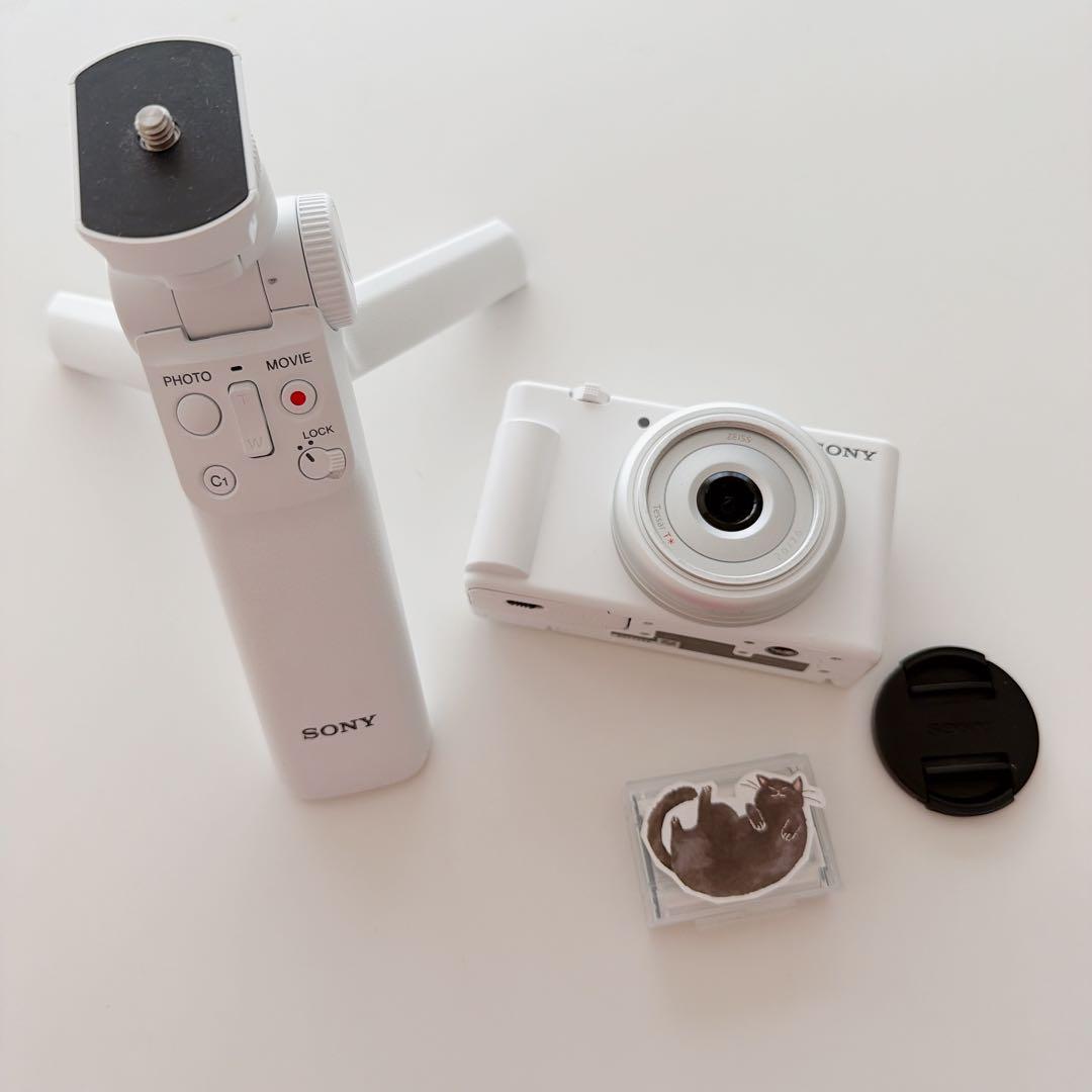 SONY ZV-1F ホワイト コンパクトデジタルカメラ