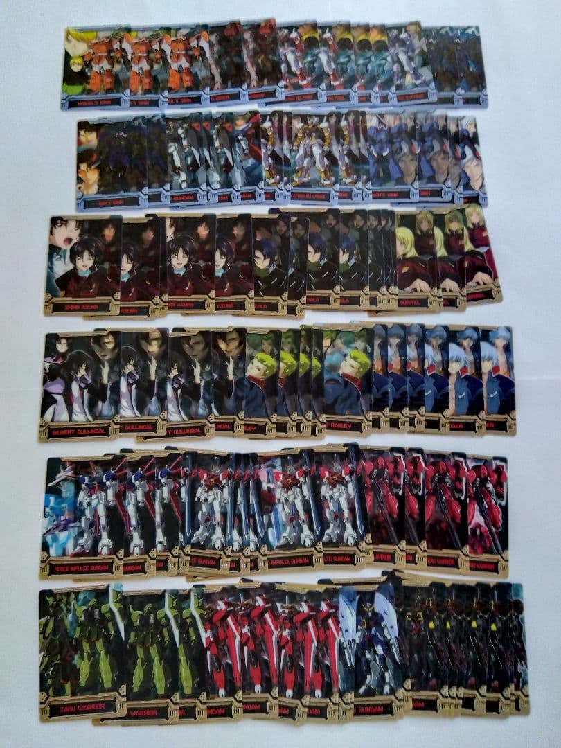 ガンダムSEEDシリーズ ウエハースカード大量セット ラクス