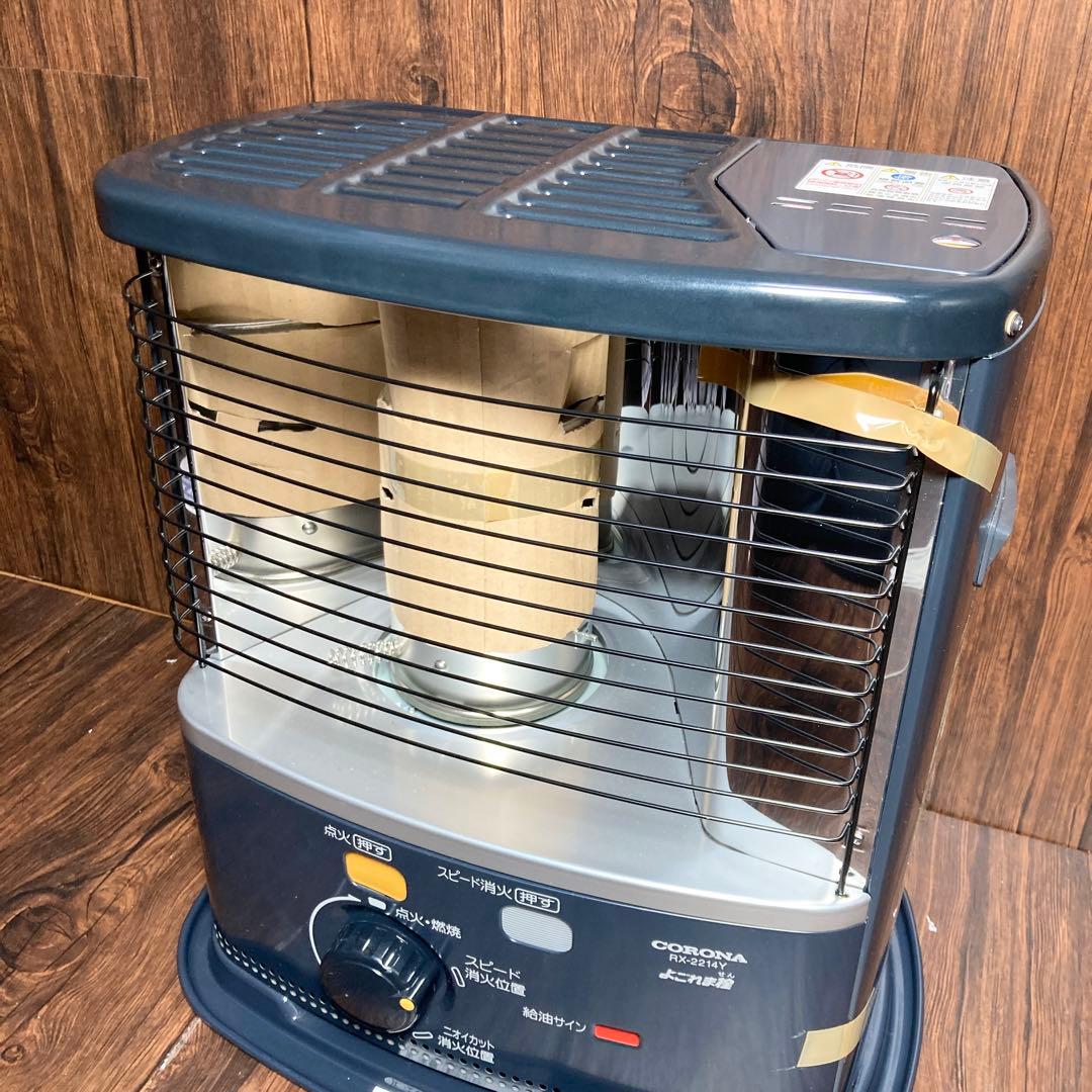 未使用 コロナ 自然通気形開放式石油ストーブ RX-2214Y 2014年製