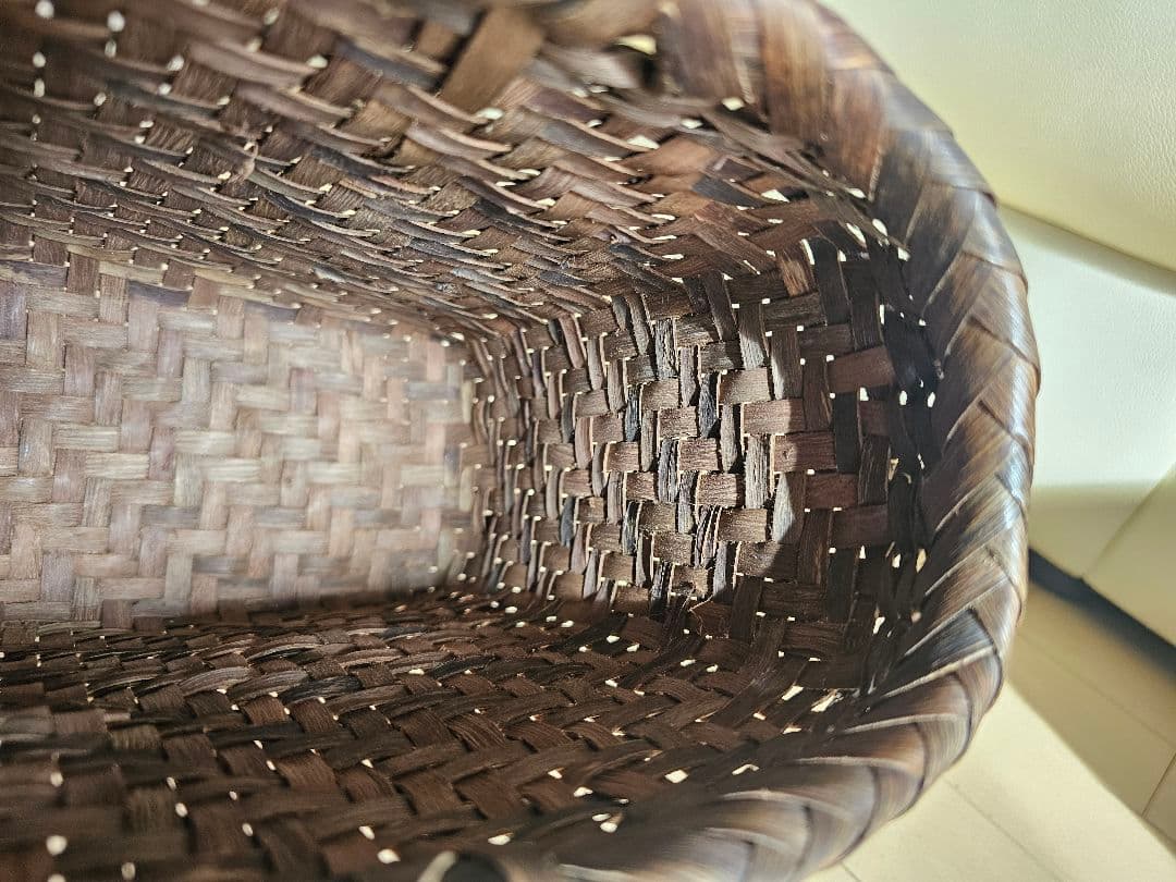 山葡萄ハンドメイドカゴバッグ