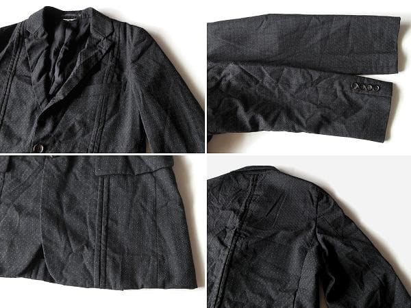 セール　コムデギャルソンオムドゥ 18SS ポリウール　テーラードジャケット S