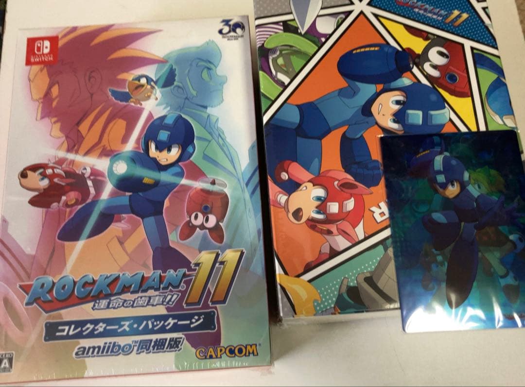 【未開封品】ロックマン11 コレクターズ・パッケージ イーカプコン限定特典付き