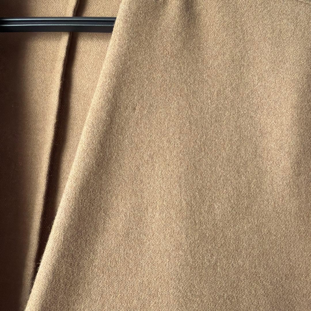 ウールフランネル カラーレス1Bジャケット FOX BROTHERS