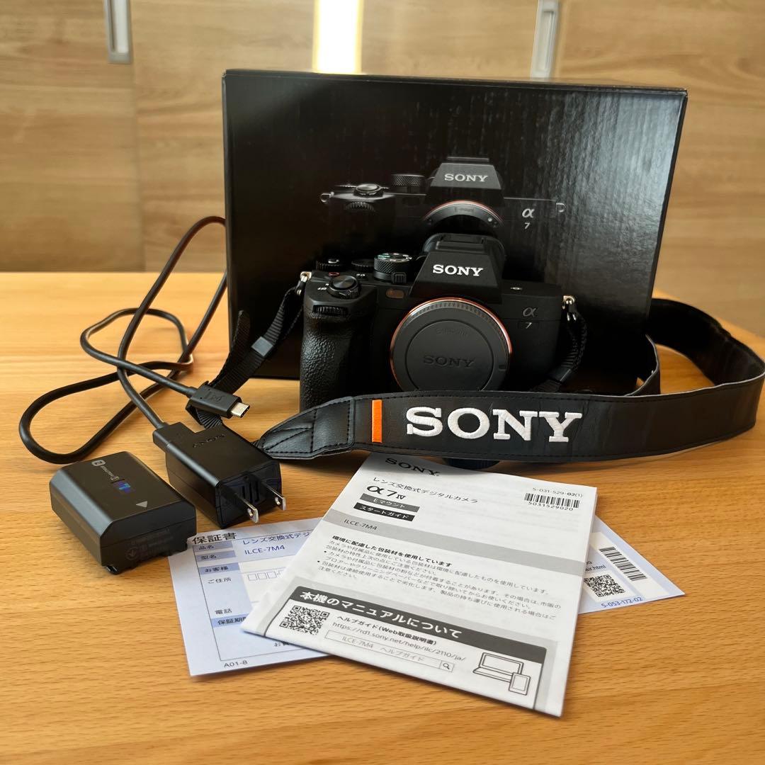 【美品】SONY a7IV 一眼レフカメラ