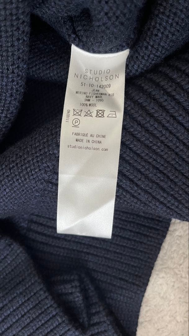 Studio Nicholsonメリノウール セーター