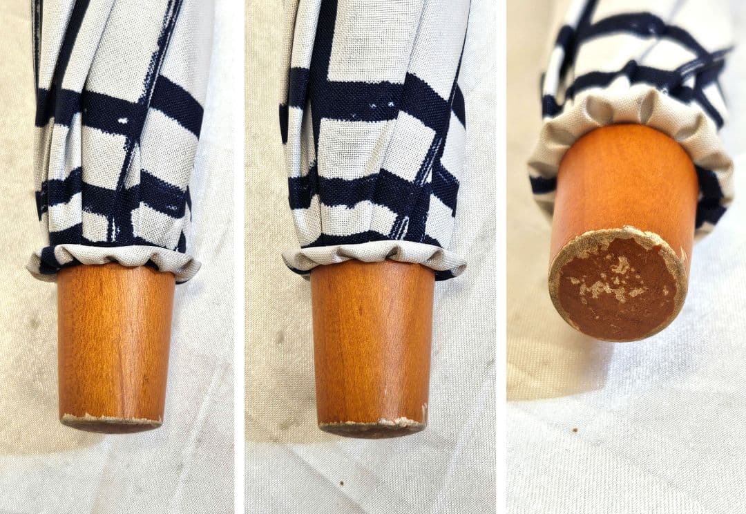 SUNBARRIER 100　サンバリア　日傘　折りたたみ傘　チェック柄