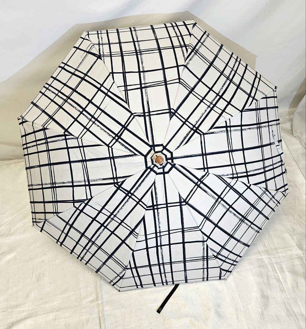 SUNBARRIER 100　サンバリア　日傘　折りたたみ傘　チェック柄