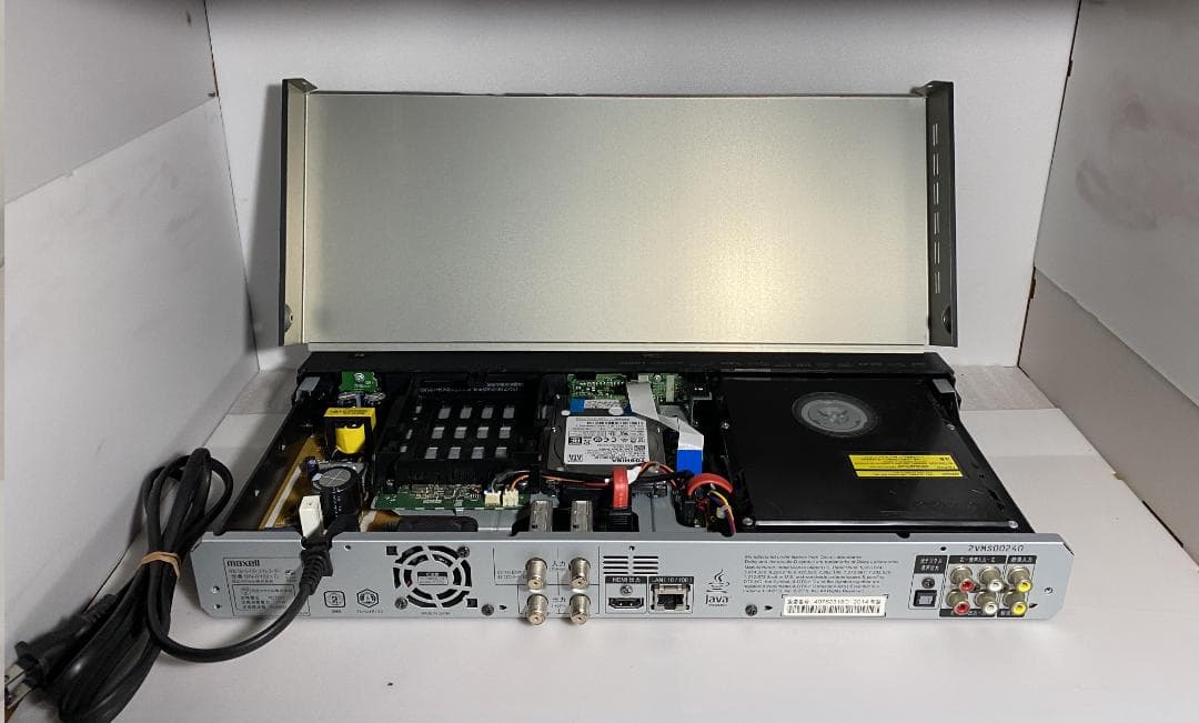 maxell　BDレコーダー BIV-R1021 HDD:1TB 14年製