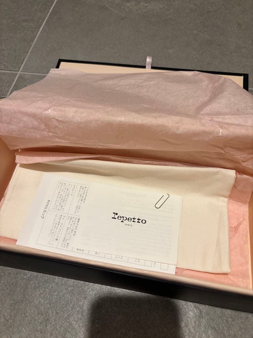 レペットrepetto/バレエシューズ/黒ブラック