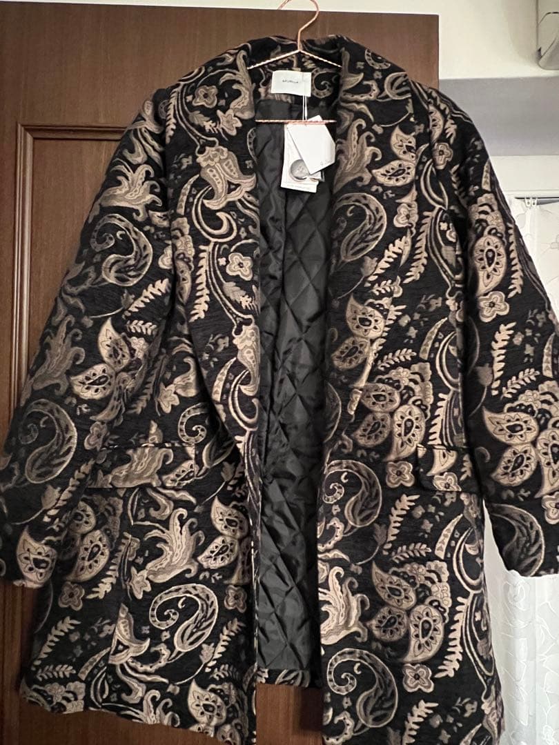 YUKKO MURUA コラボ ジャガードジャケット ブラック