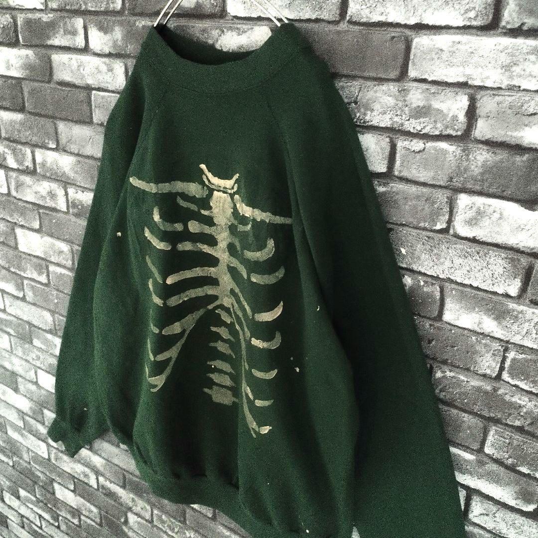 襤褸 Born BORO sweat ボロ 袖太スウェット ペンキ grunge