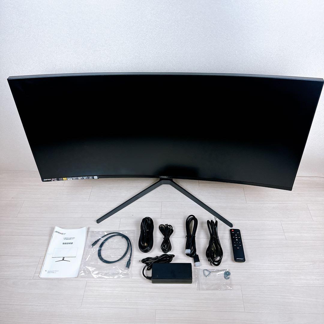 JAPANNEXT 5K2K ウルトラワイドモニター JN-5X40 曲面