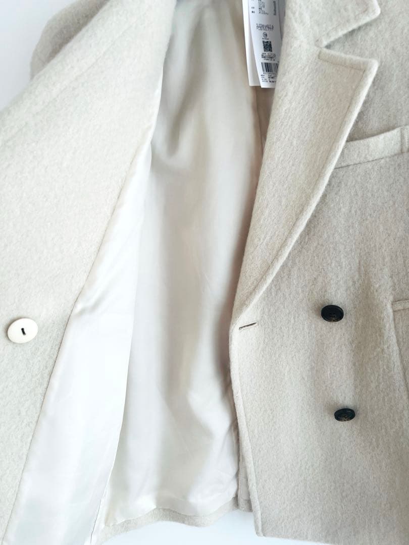 専用[試着のみ]FRAY I.D オーバーサイズウールシャギージャコット 0