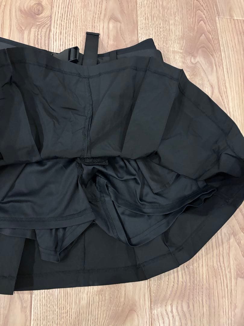 ラフロッグ　今季新作　アジャスタブルサイドポケットプリーツスカート　即完売品