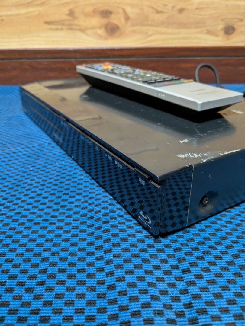 TOSHIBA REGZA ブルーレイレコーダー リモコン付き