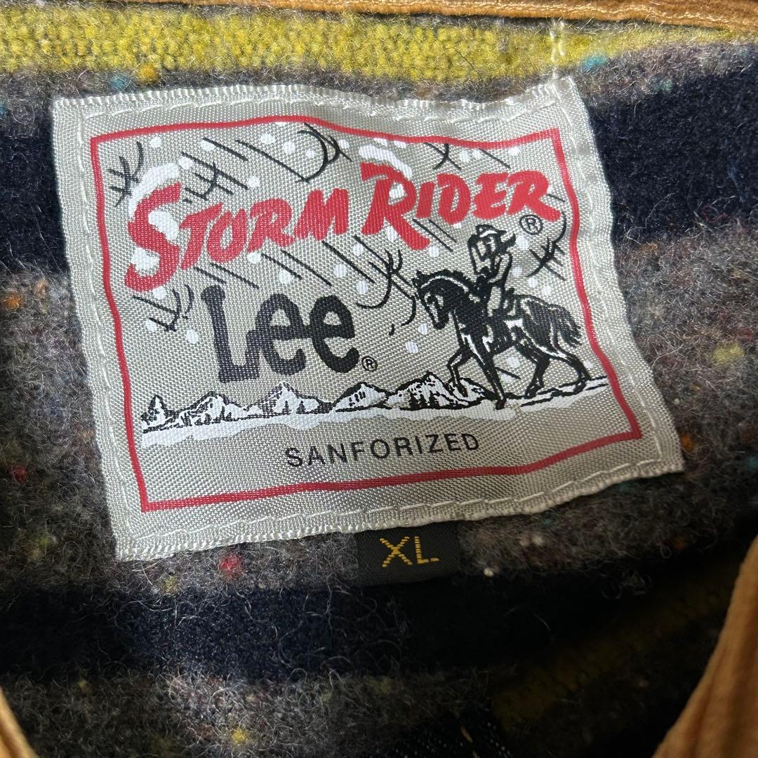 LEE リー ブランケット付ストームライダー　デニムジャケット　XL