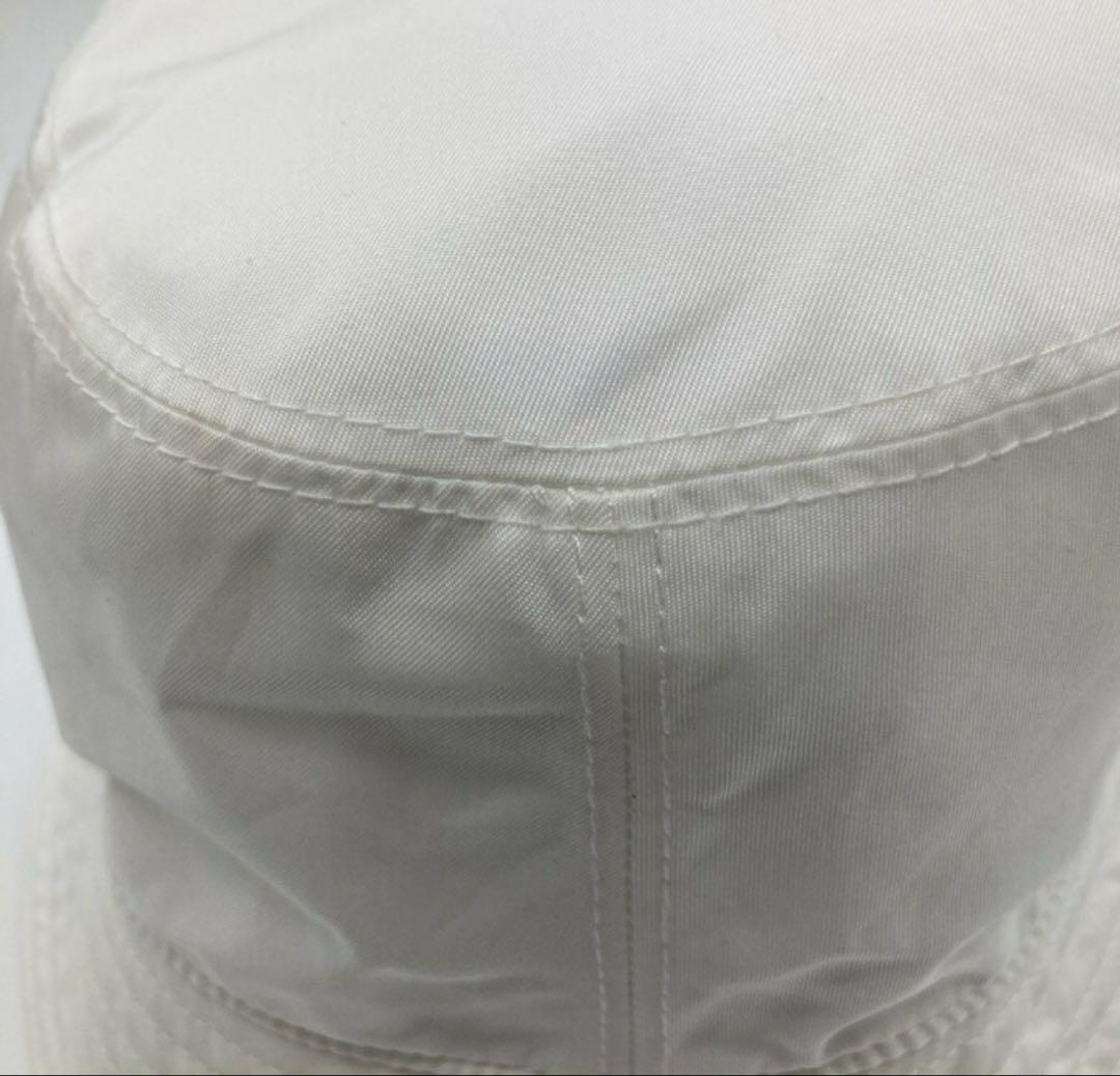 PRADA プラダ RE-NYLON 三角プレート バケットハット sizeL