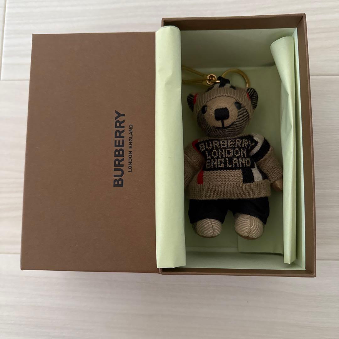 バーバリー トーマスベア チャーム キーホルダー くま クマ 熊BURBERRY