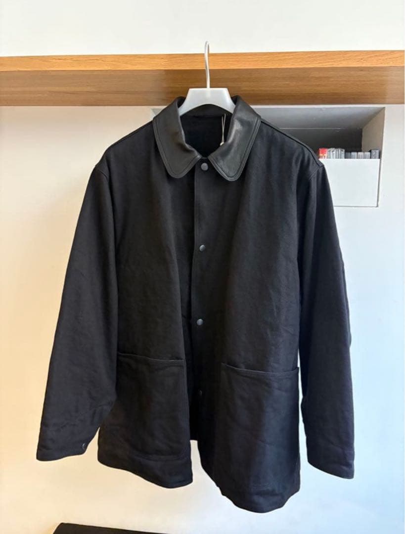 COMOLI 25AW デニムレザーワークジャケット　サイズ2 新品未使用
