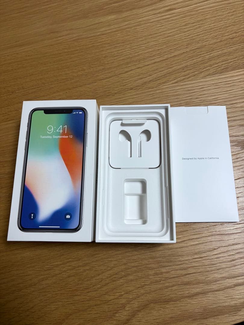 【美保】Apple iPhone X 256G ホワイト